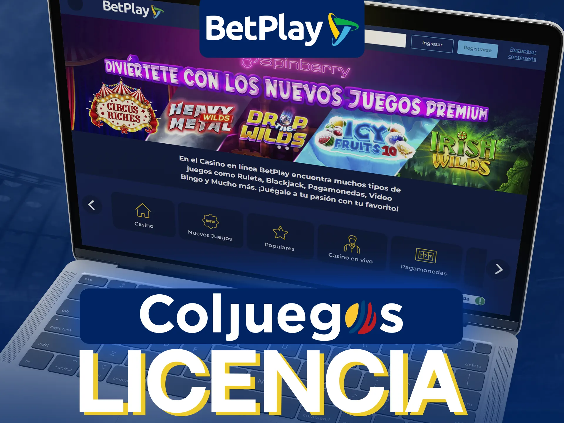 BetPlay, una opción segura con licencia de Coljuegos, garantiza seguridad y atención al cliente 24 horas al día, 7 días a la semana.