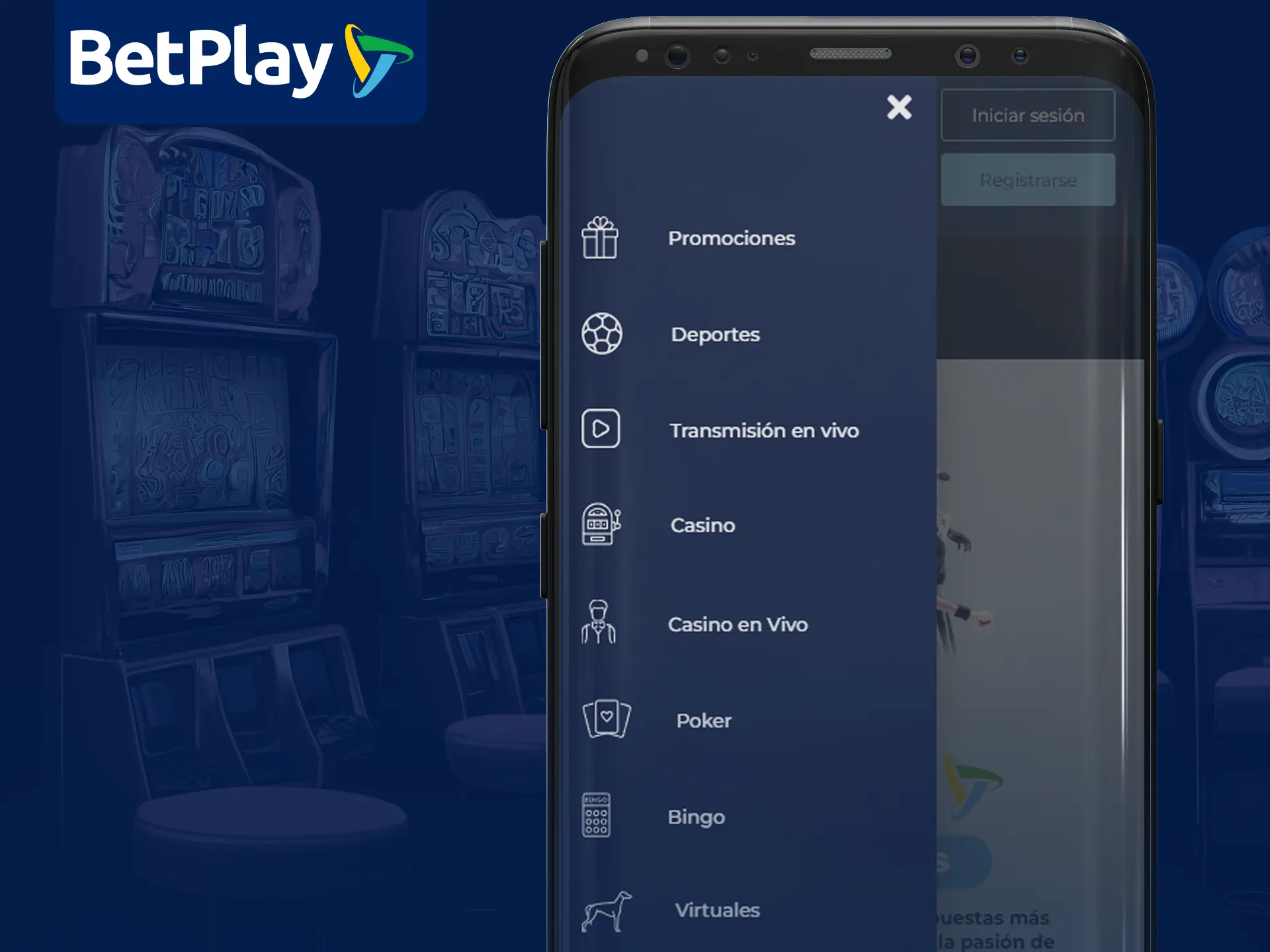 Versión móvil de BetPlay: no es necesario descargar la aplicación, funcionalidad perfecta en el sitio web.