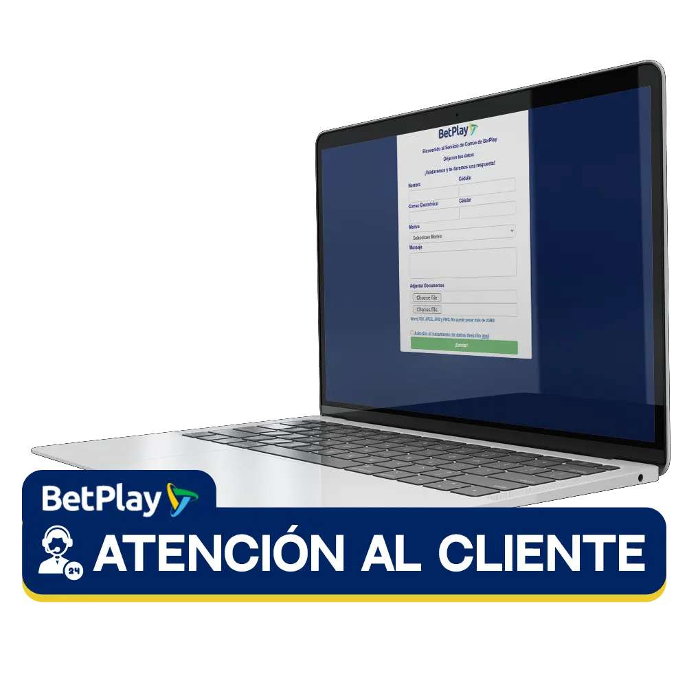 El servicio de atención al cliente de BetPlay funciona 24 horas al día, 7 días a la semana en Colombia.