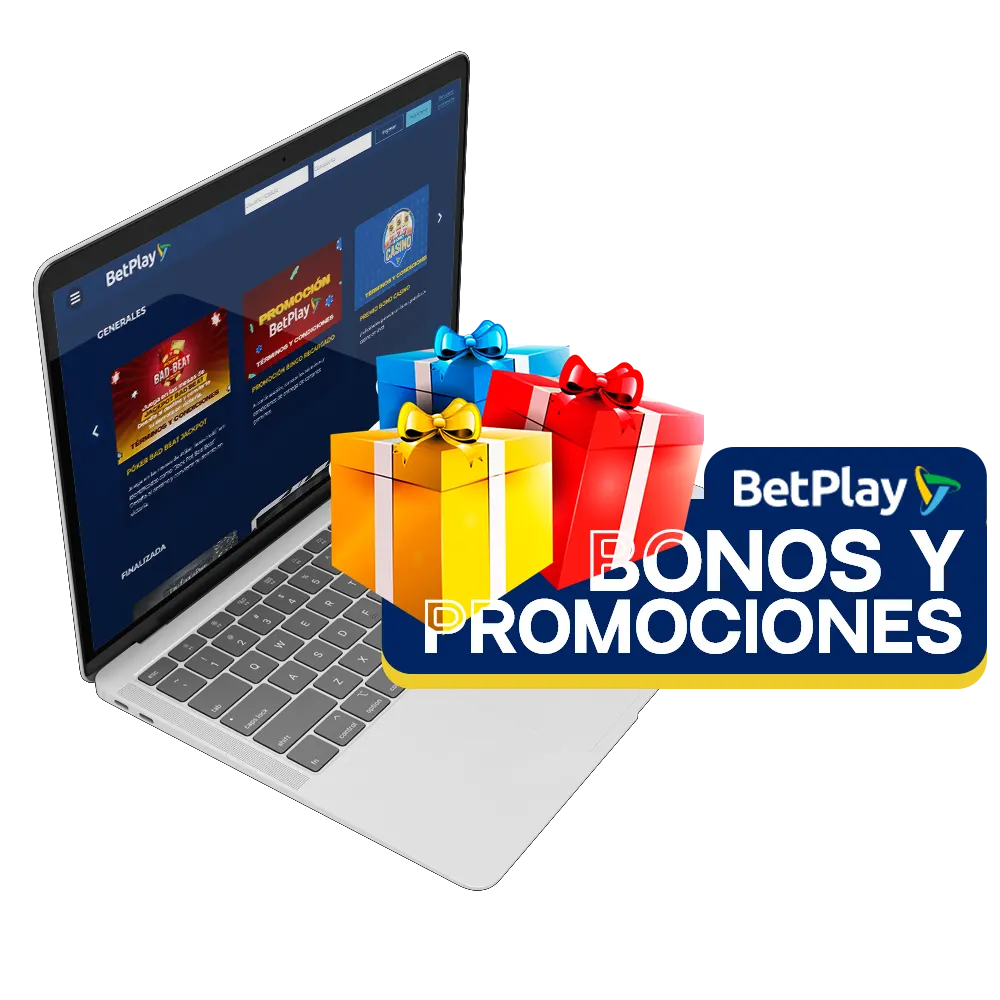 Consulta bonos y promociones de BetPlay en Colombia.