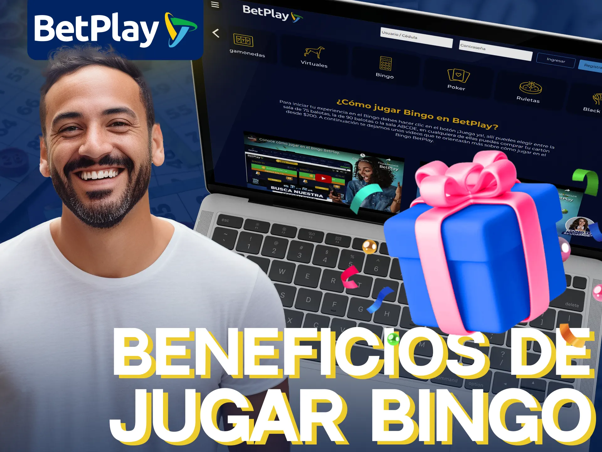 Compruebe las ventajas de jugar al bingo en BetPlay.