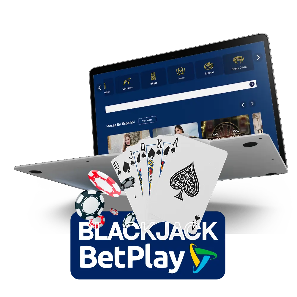 Juega al Blackjack en BetPlay Casino con un bono de 78.000.000 COP.