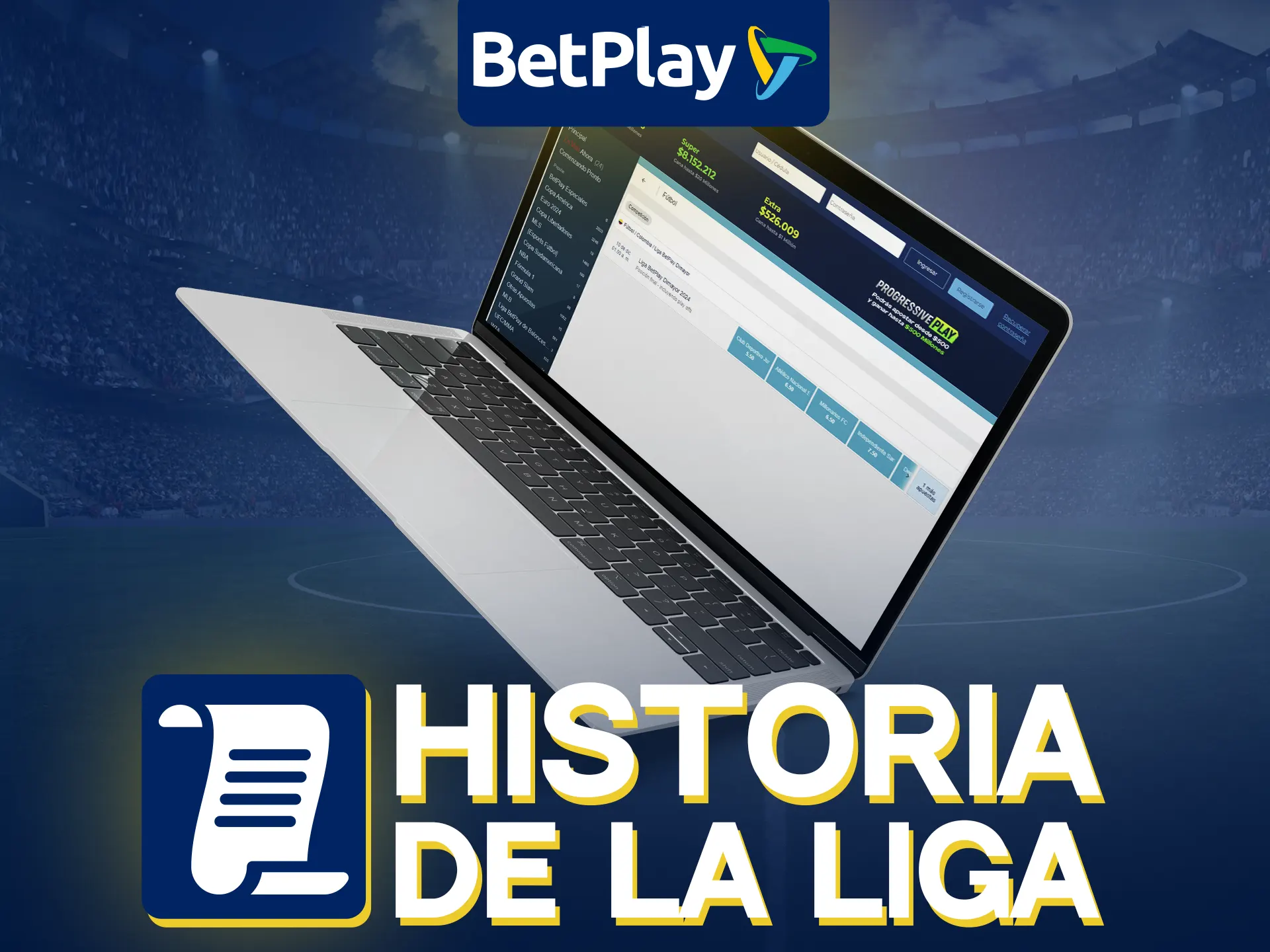 Descubre la historia de la Liga BetPlay desde DIMAYOR hasta hoy.