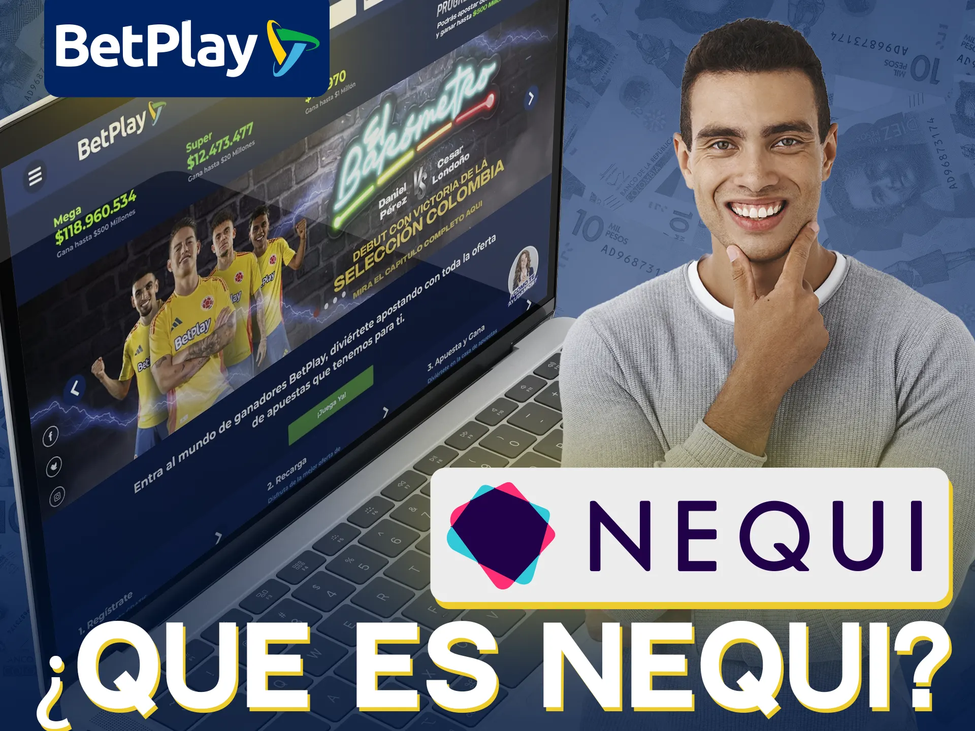 Nequi es una plataforma financiera digital para depósitos rápidos en BetPlay.