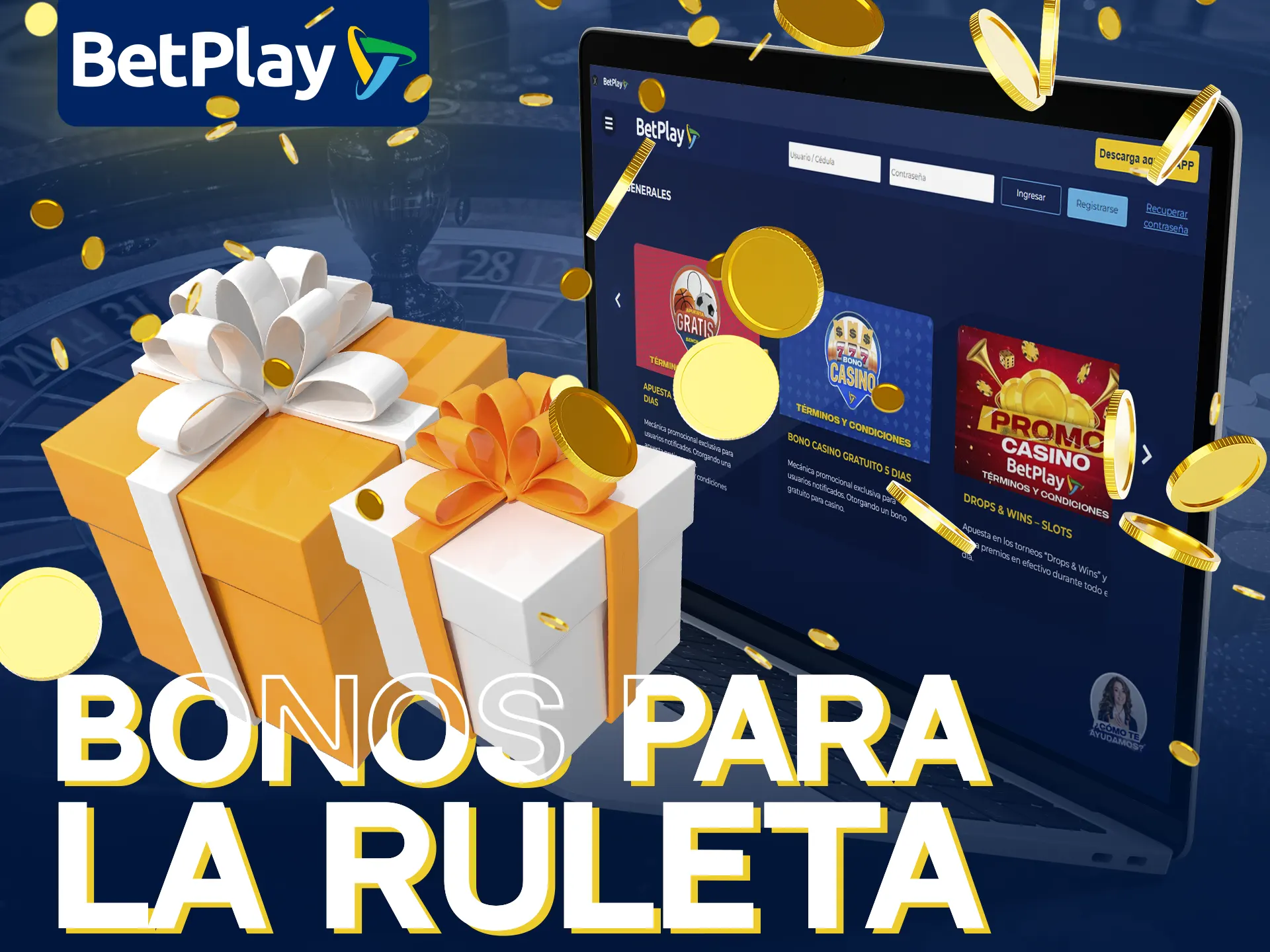 BetPlay ofrece atractivos bonos para ruleta.