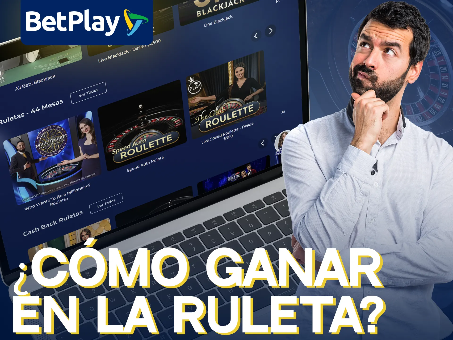 Aprende cómo ganar en la ruleta de BetPlay Casino.