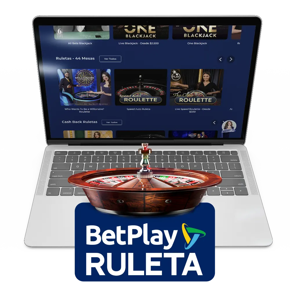 Juega a la ruleta BetPlay y gana emocionantes premios.