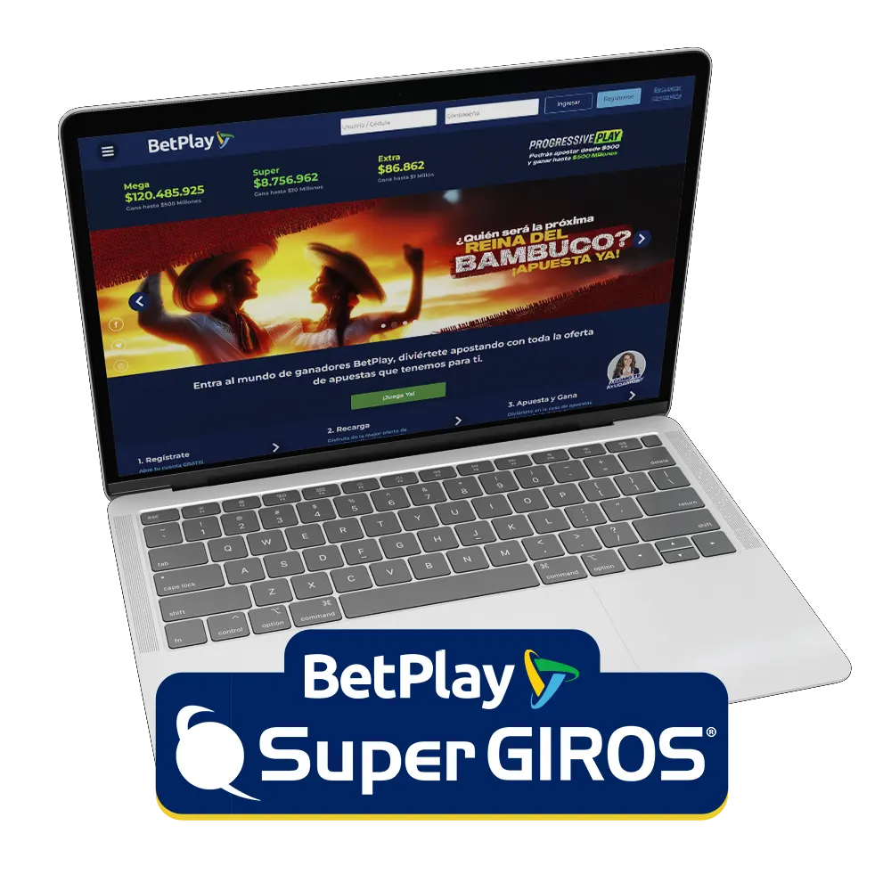 Deposita con Supergiros en BetPlay fácilmente.