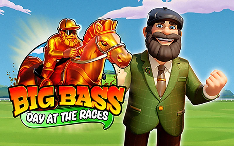 Cambia los carretes por caballos de carreras en Big Bass Day at the Races en BetPlay.