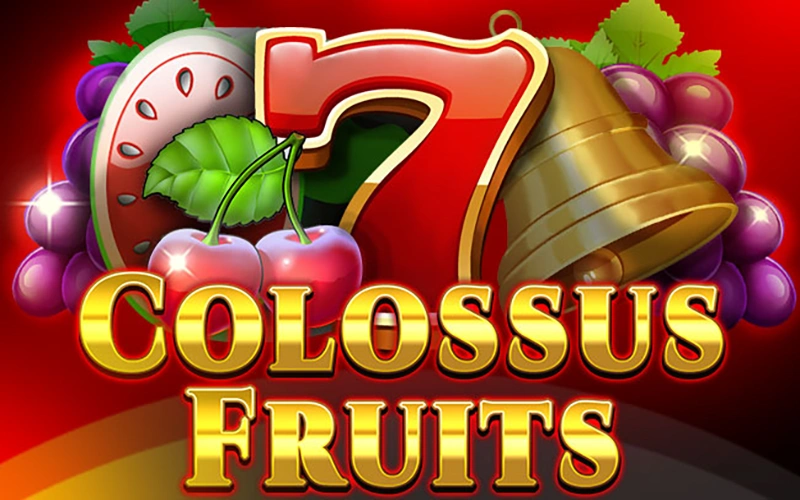 Gira los rodillos en busca de símbolos de bonificación en Colossus Fruits en BetPlay.